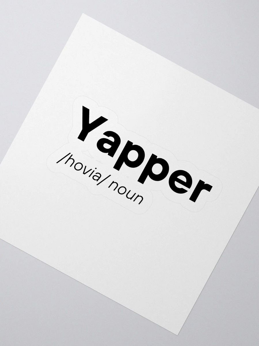 Yapper Sticker product image (5)