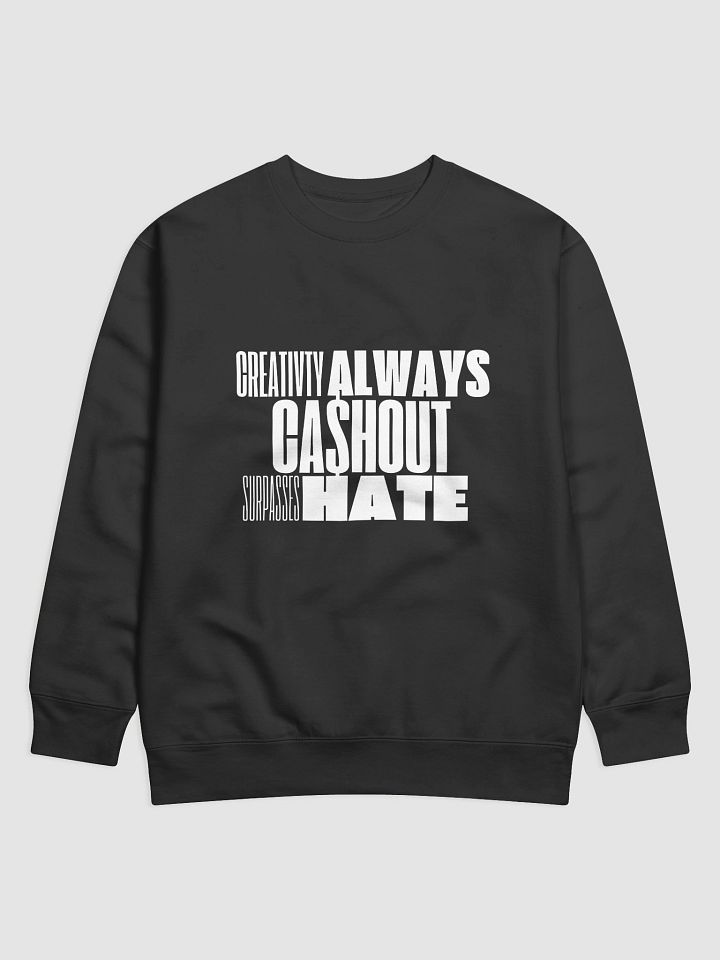 CASHOUT Signature Sweatshirt (White Letter) product image (2)
