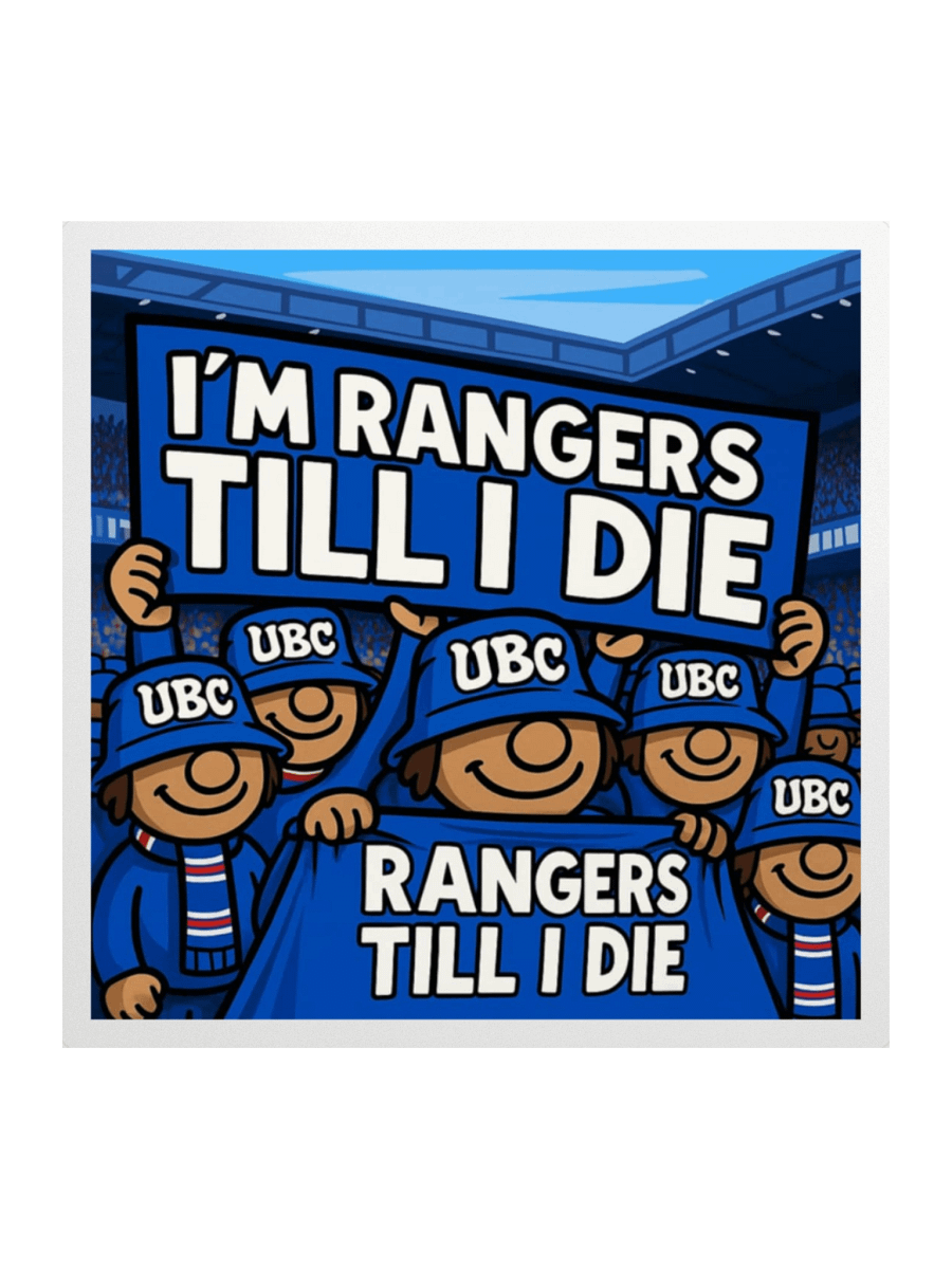 UBC "Rangers T.I.D" Sticker product image (1)