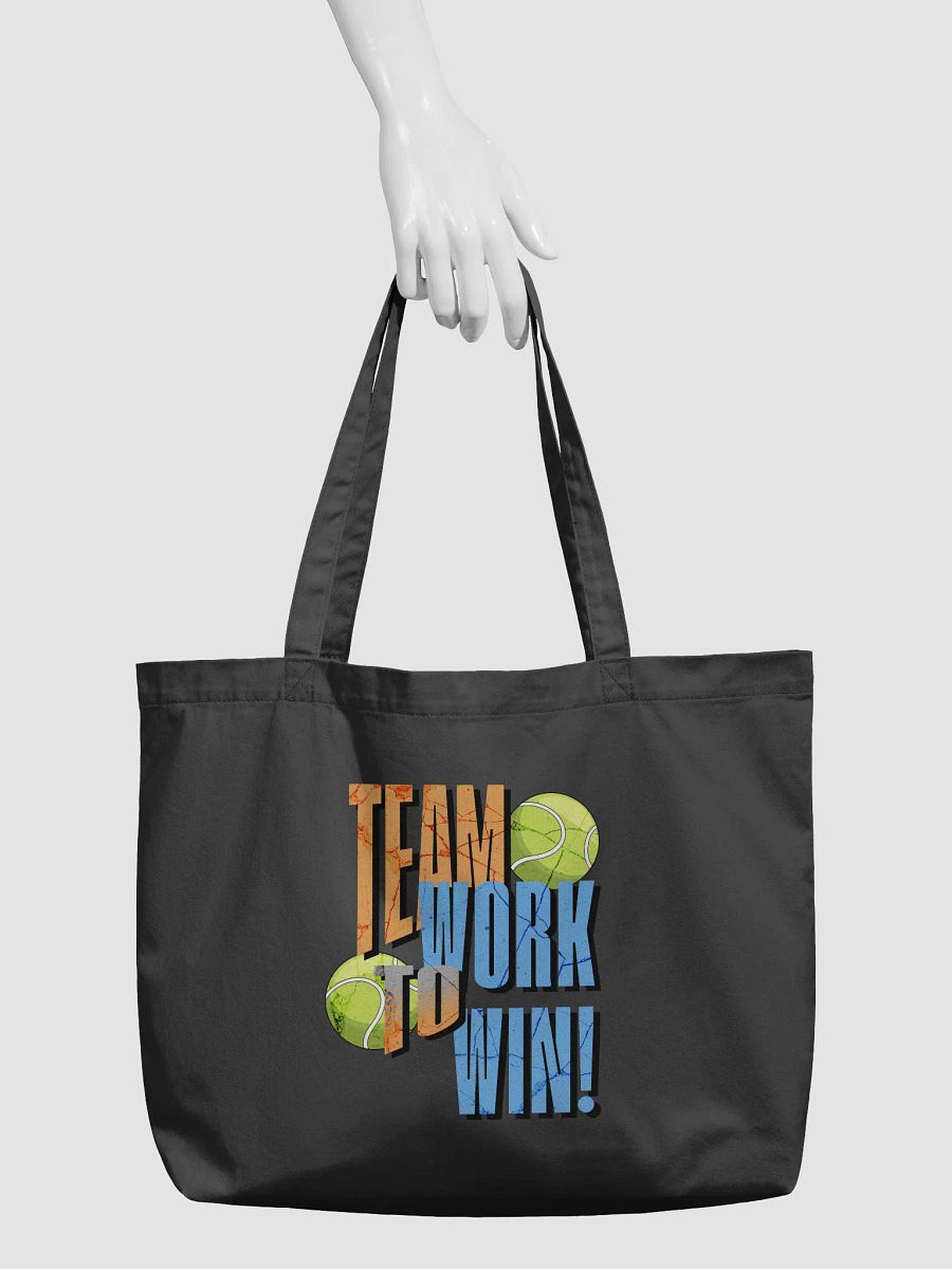 Team Work to Win Tennis Eco-Friendly Tote Bag product image (3)
