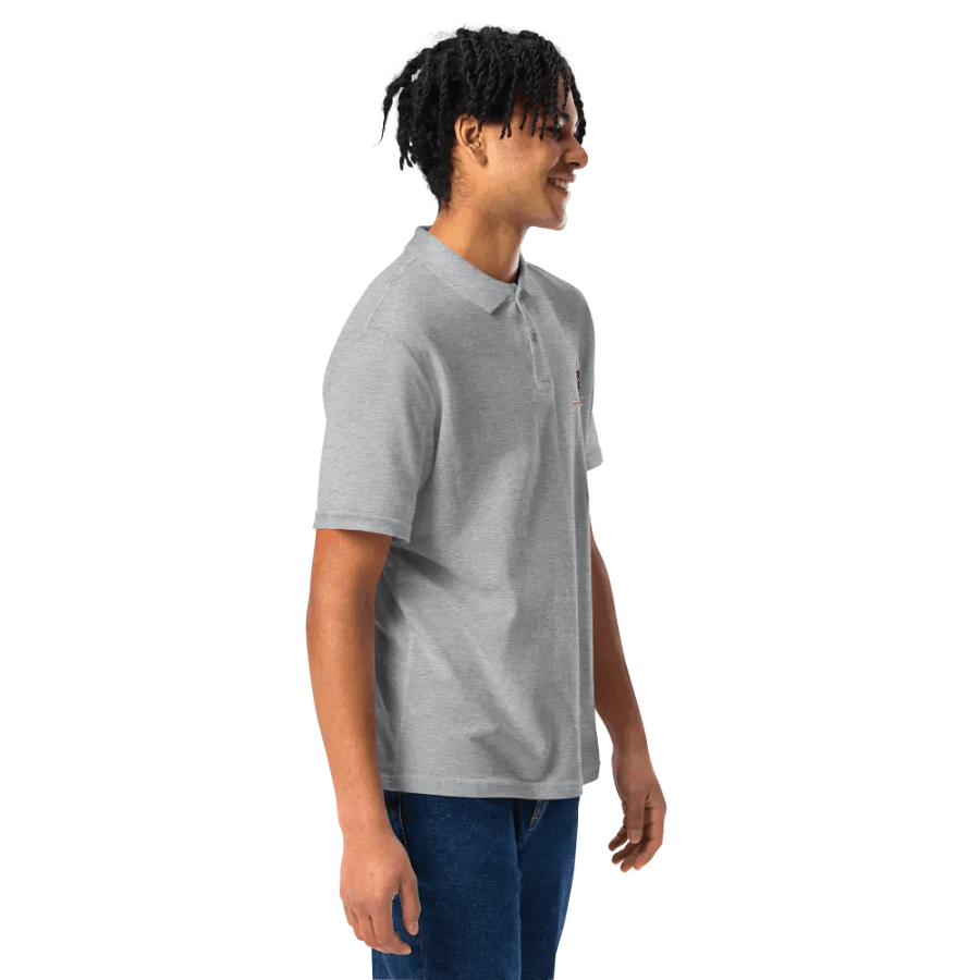 ADG Crest Polo - Grey product image (6)