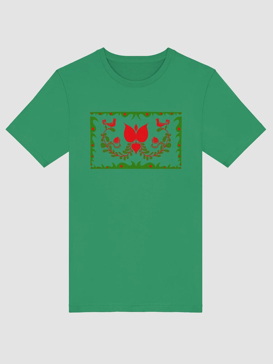 Hungarian Green Flora Decorative T-Shirt product image (1)