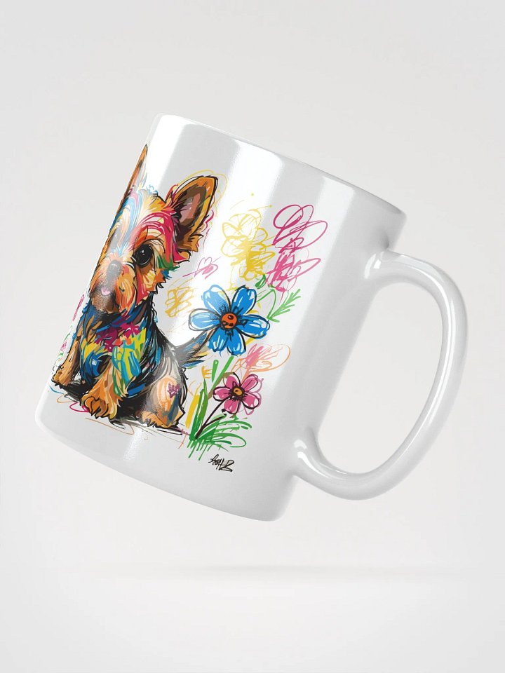 Scribbles Yorkshire Terrier 9 , Mug product image (3)