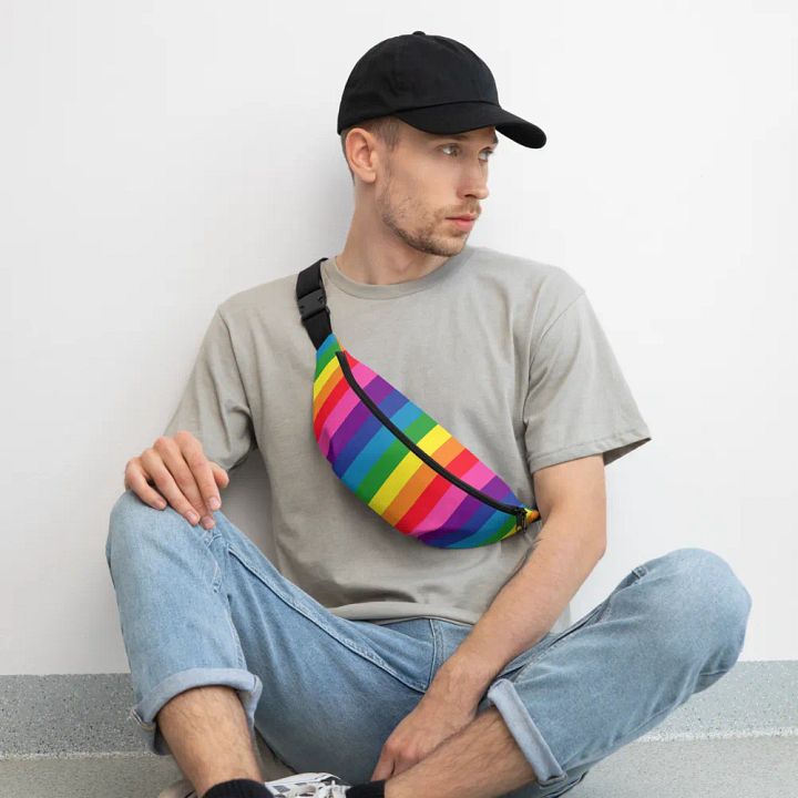 1978 Rainbow Pride Flag = 8-Color - Fanny Pack product image (2)