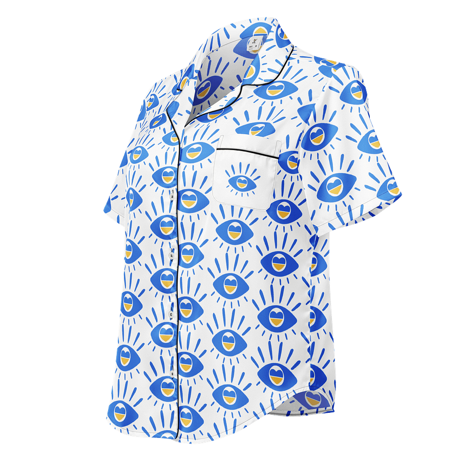Emoji Bliss Silky Pajama Top product image (1)
