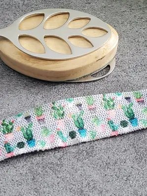 Mini Succulents Elastic Bracelet | Handmade Accessory for Bellabeat Leaf Urban & Ivy product image (2)