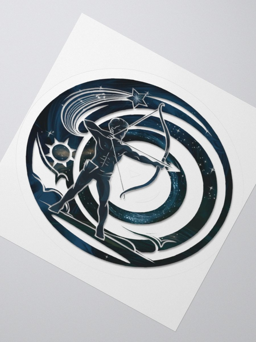 Exclusive Sagittarius Zodiac Sticker: Centaur Archer in Cosmic Twilight - Perfect for Astrology Fans and Unique Gifts! product image (5)