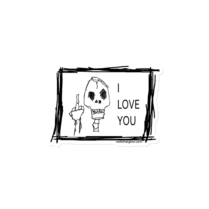 I LOVE YOU - nailsthatglow magnet product image (2)