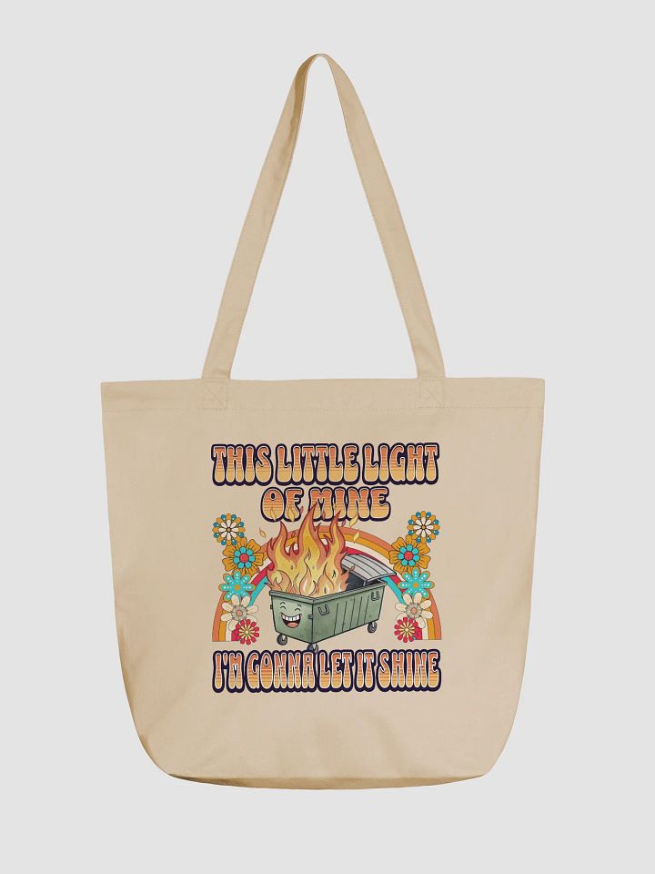 This Little Light Of Mine Dumpster Fire Tote Bag product image (5)