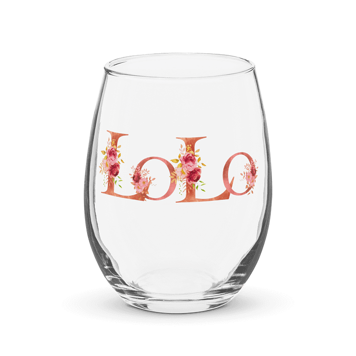 LoLo Stemless Wine Glass product image (1)
