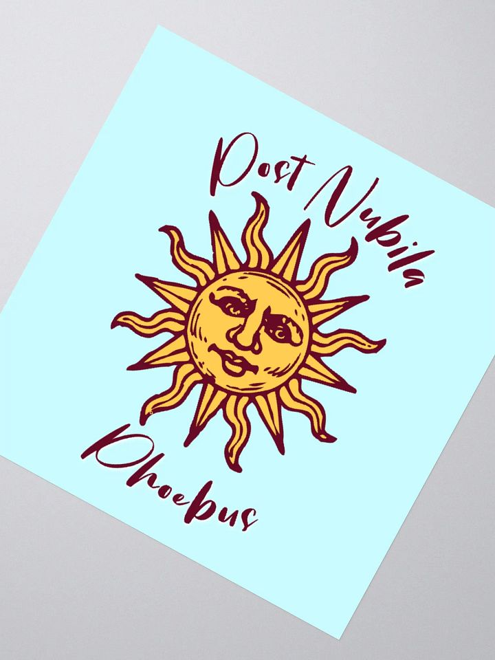 Post Nubila Phoebus Sticker product image (2)