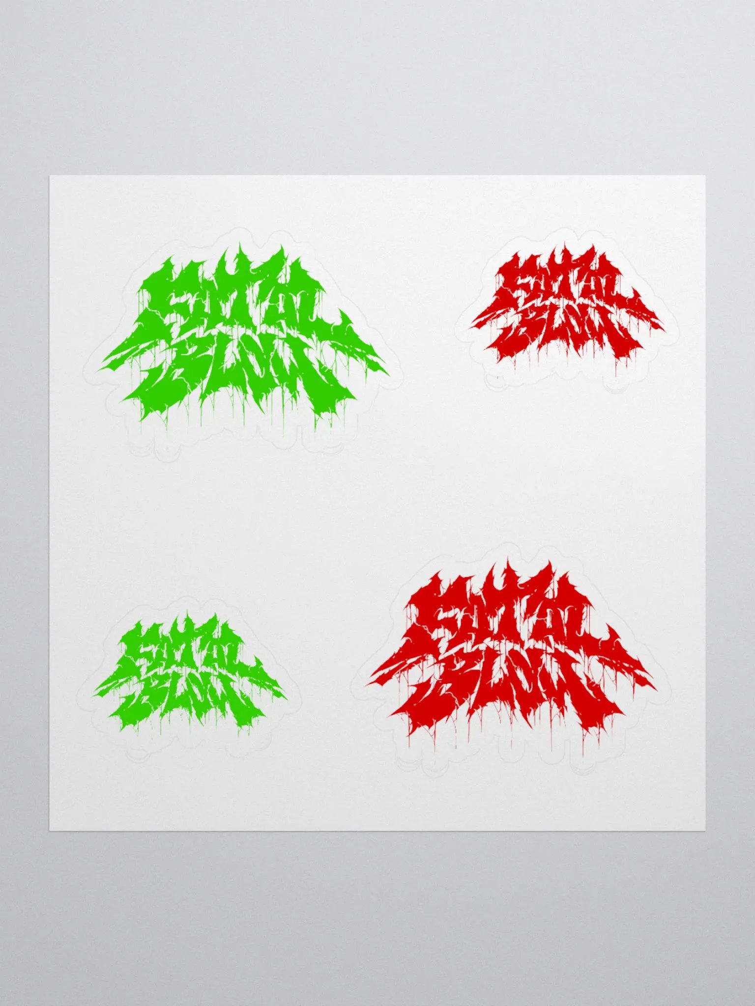 Mutli Logo Sticker Sheet product image (1)