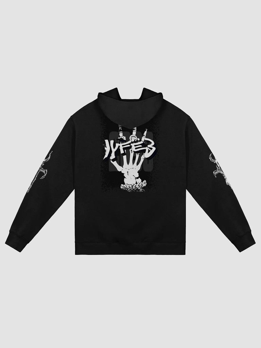 LYFË3 2093 BLACK AND WHITE HOODIE product image (2)