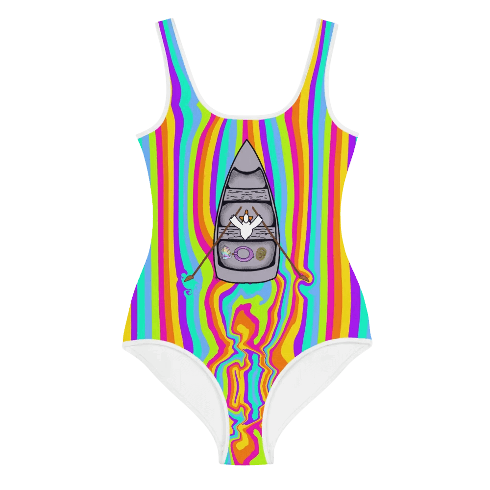 Row Row Row Your Boat youth swimsuit product image (1)