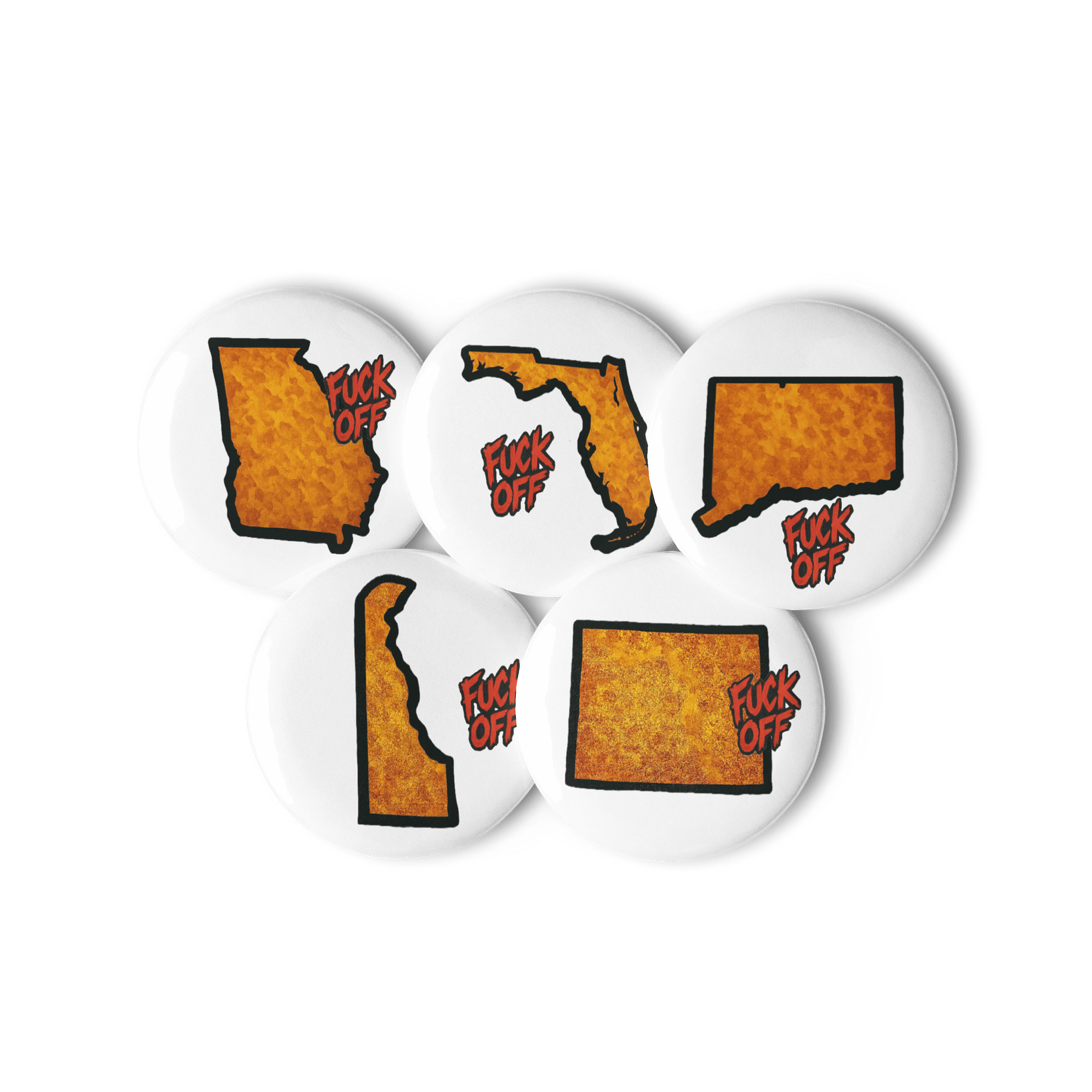 Invisible Collection: Set of Mysterious Pin Buttons product image (3)