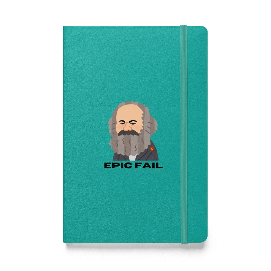 Marx Epic Fail Taccuino Copertina Rigida - Verde product image (1)
