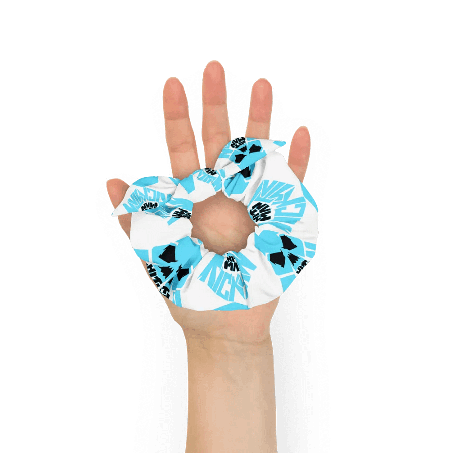 Black Beard Scrunchie (Teal) product image (6)