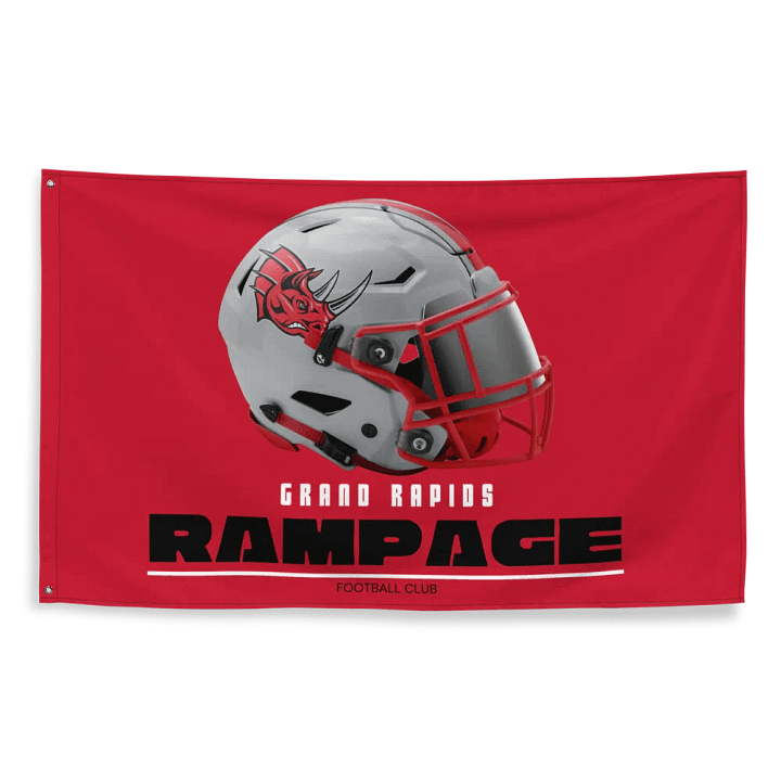 Grand Rapids Rampage Team Flag product image (2)