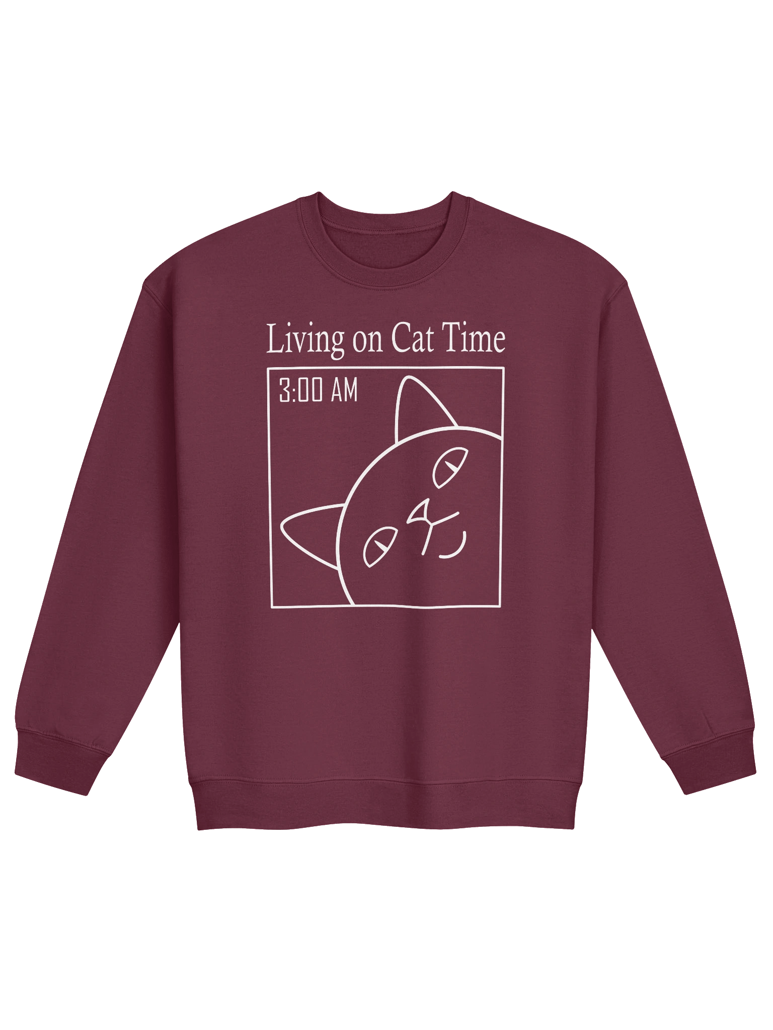 Living on Cat Time - Unisex Adult Sweatshirt product image (22)