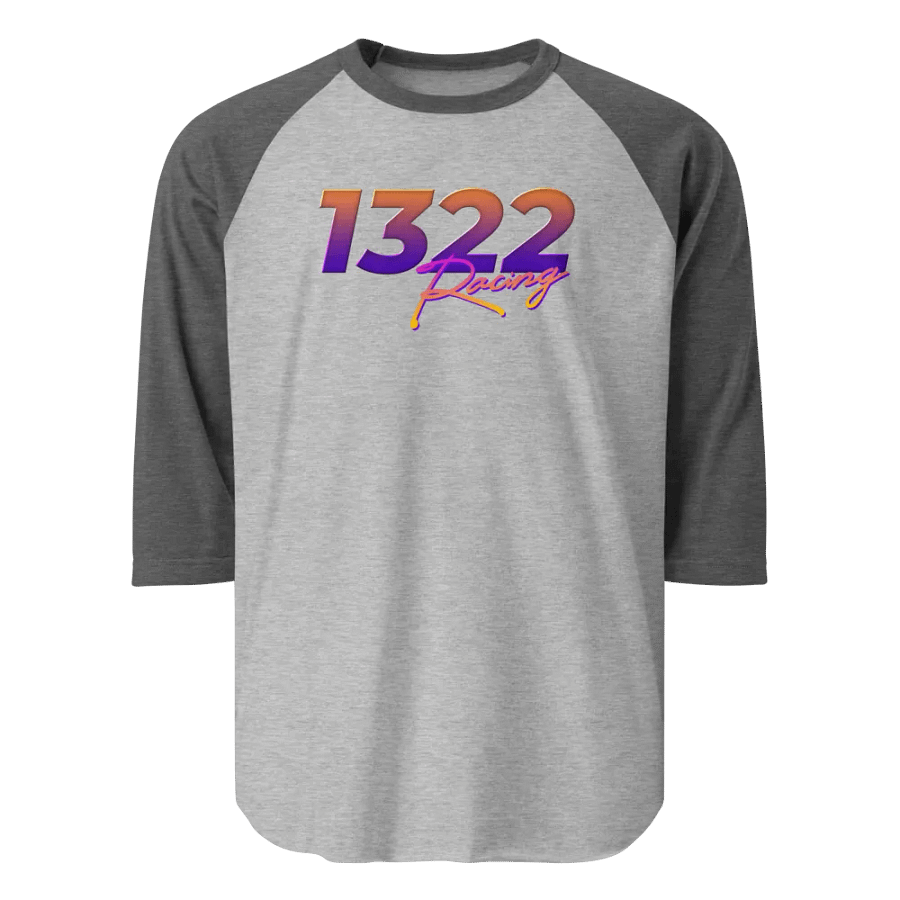 1322 Racing Baseball Tee product image (1)