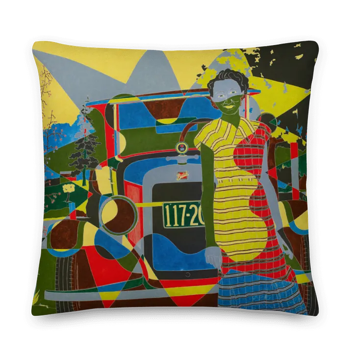 Peggy's Buick Pillow product image (1)