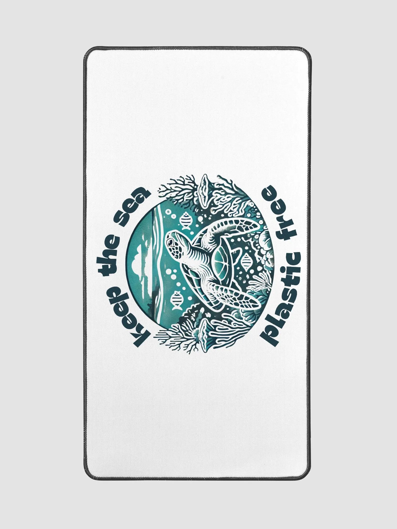 keep the sea plastic free Desk Mat product image (2)