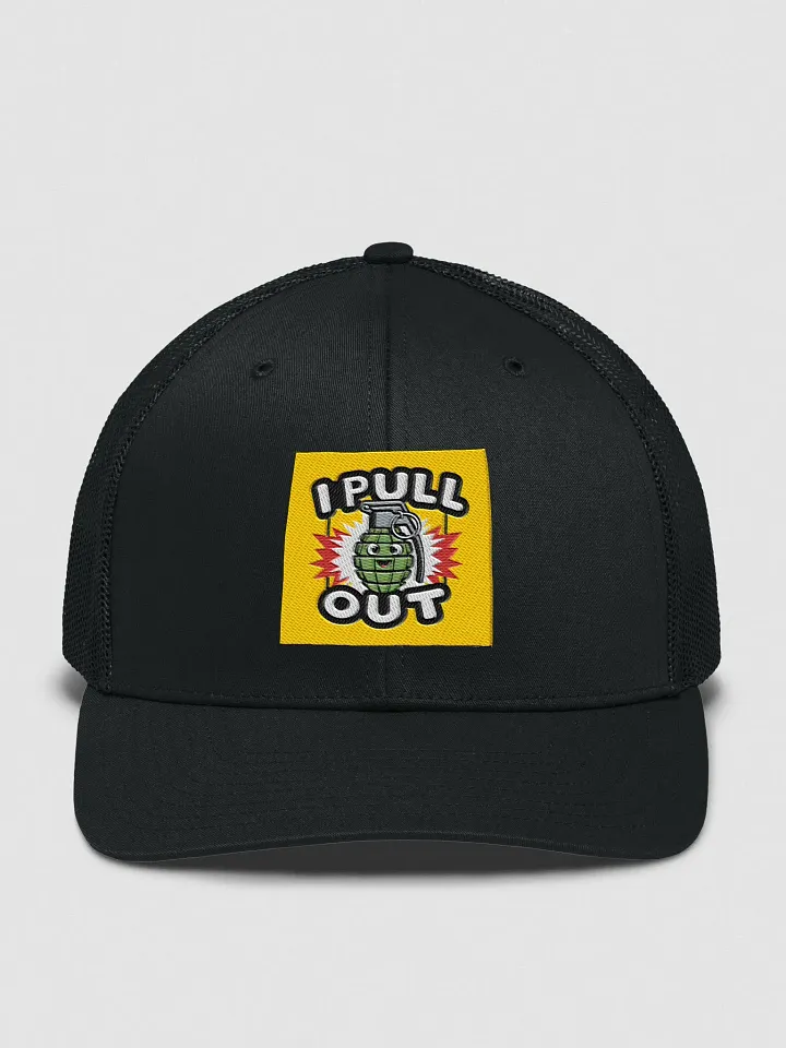 "I Pull Out" Trucker Hat product image (2)