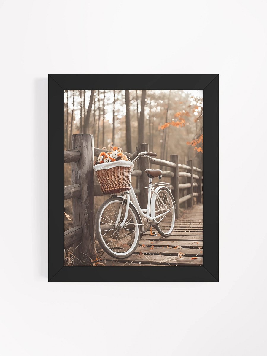 Vintage Bicycle Bliss Framed Poster product image (5)