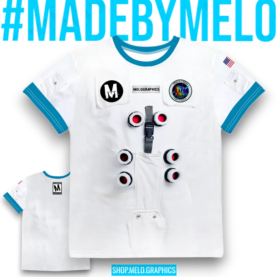 Astronaut Suit: #MeloCrew Cadet - Ultimate Youth T-Shirt | #MadeByMELO product image (1)
