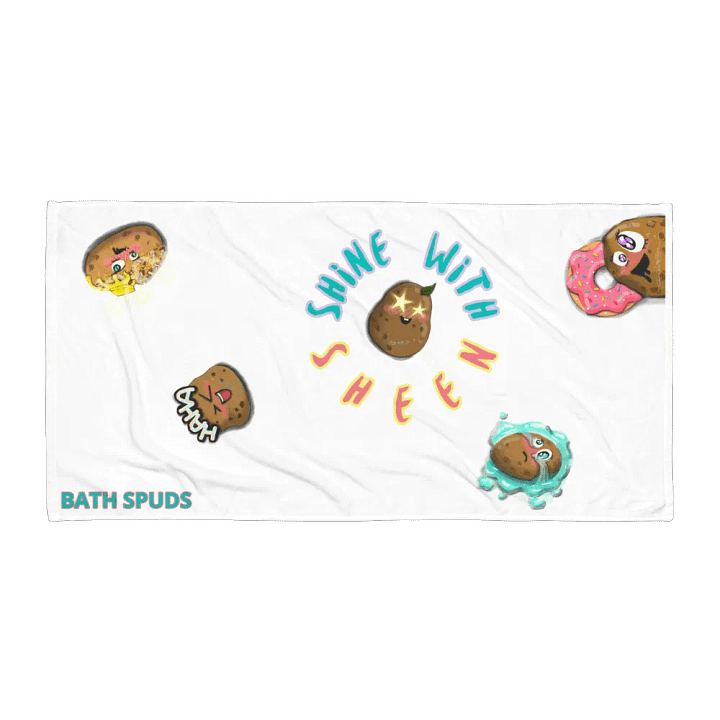 Bath Spuds Sublimated Towel product image (2)