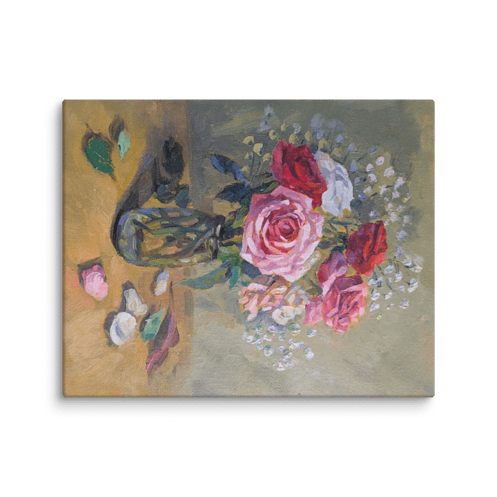 Flowers-Oil Painting Canvas Print product image (2)