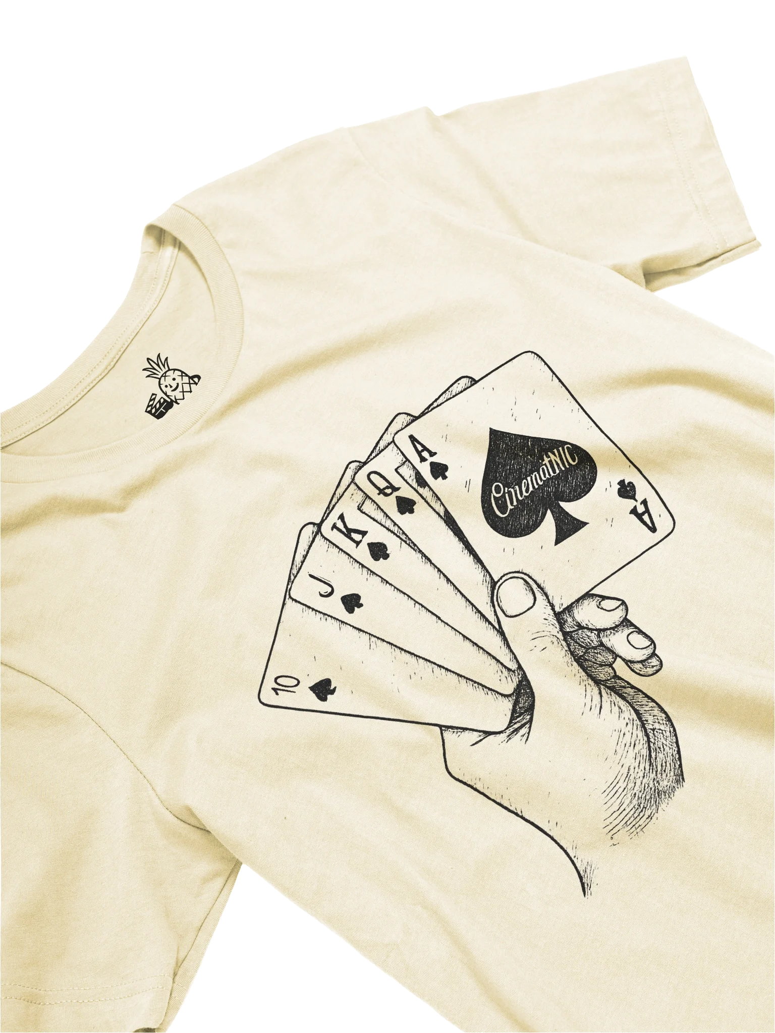 Saloon Royal Flush Poker Cards Western Wear Concert Tee Fit Unisex T-Shirt product image (87)