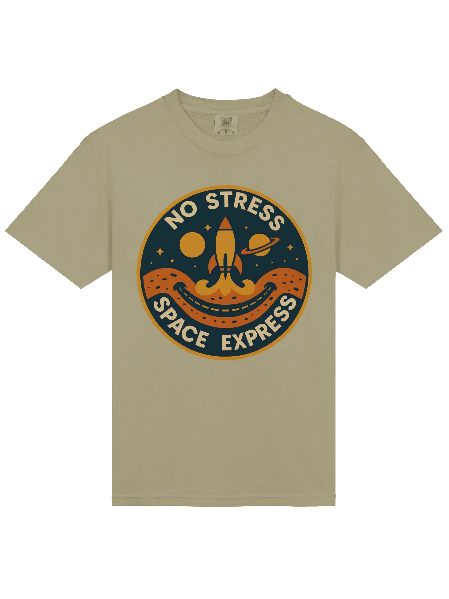 No Stress Space Express - Full-size Logo T-shirt product image (3)