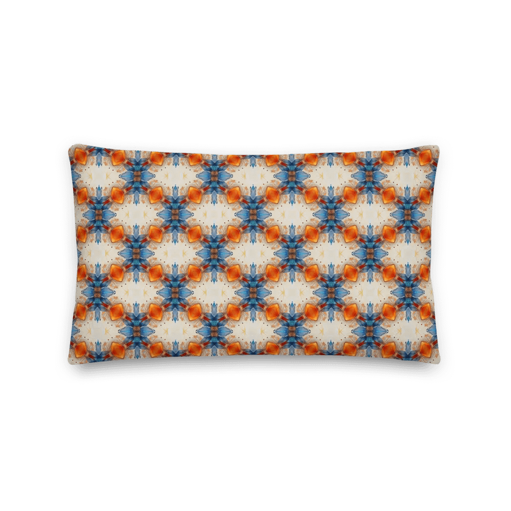 Cairo flow/hive premium pillow (Reversible and in 3 sizes/shapes) product image (1)