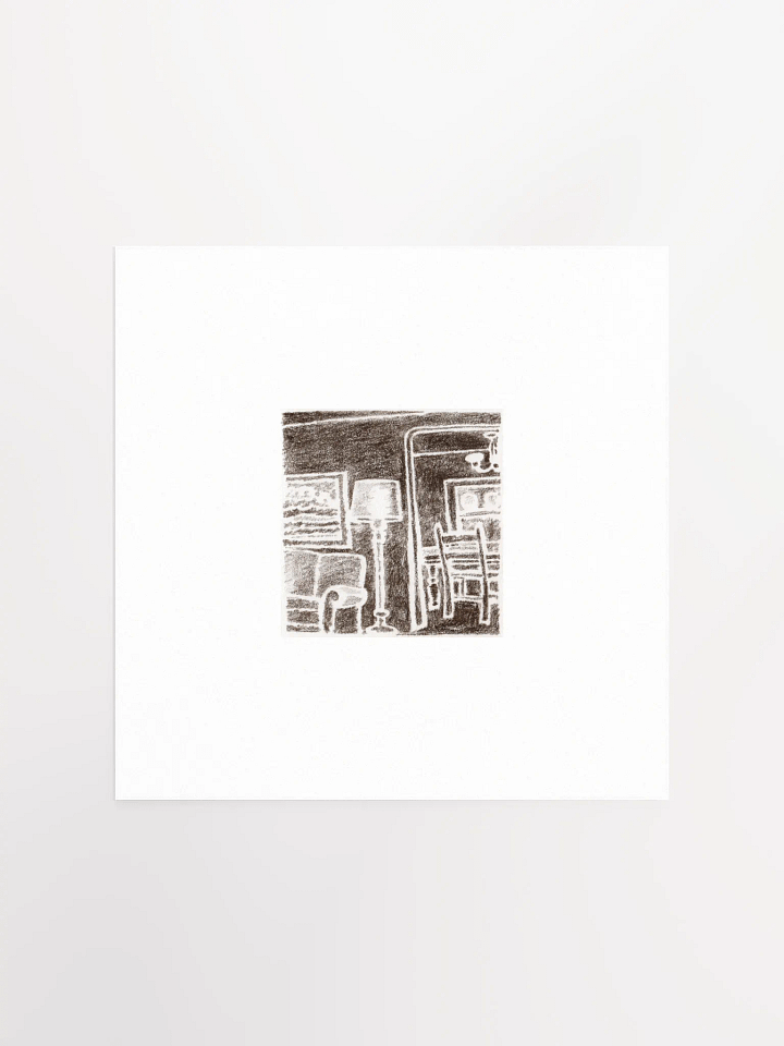 Brown Living Room Print product image (2)