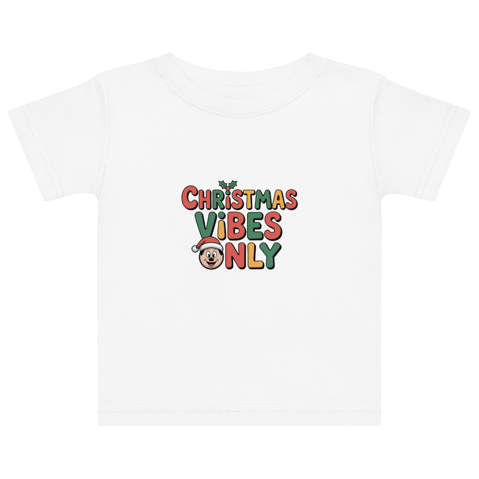 Cute Christmas Vibe Baby Jersey Tee product image (1)