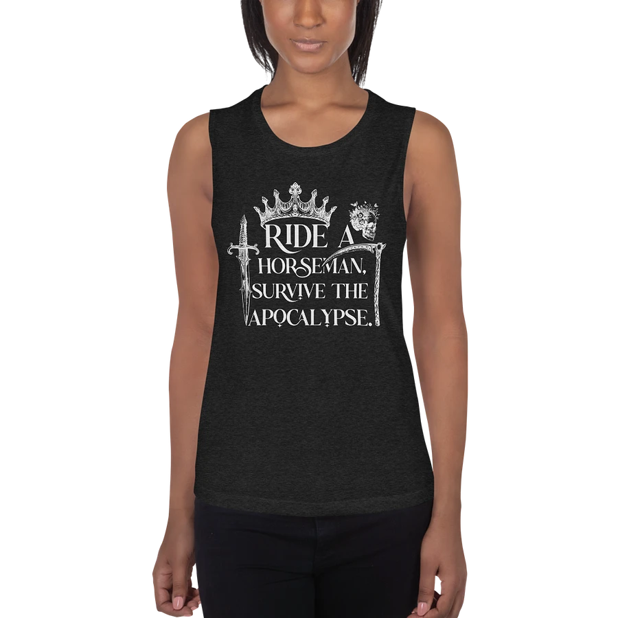 Ride a Horseman Bella+Canvas Women's Flowy Muscle Tank product image (2)