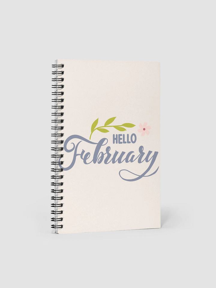 Hello February Journal (Tan Color) product image (1)