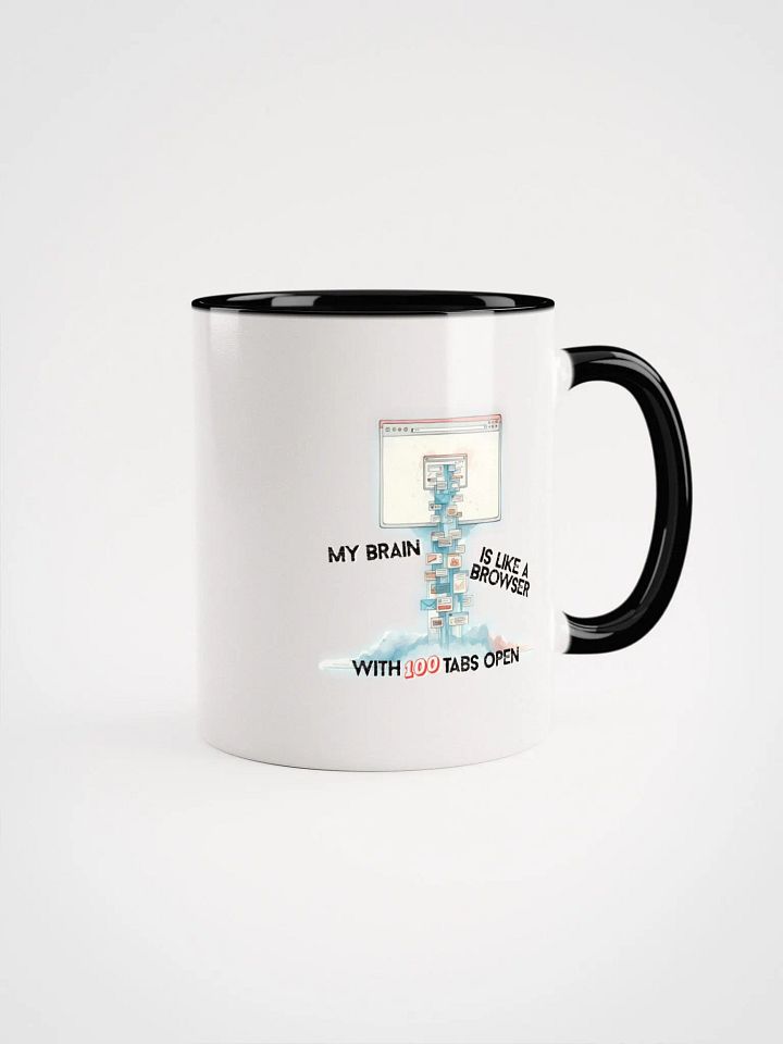 100 Tabs Open Ceramic Mug with Color Inside product image (1)