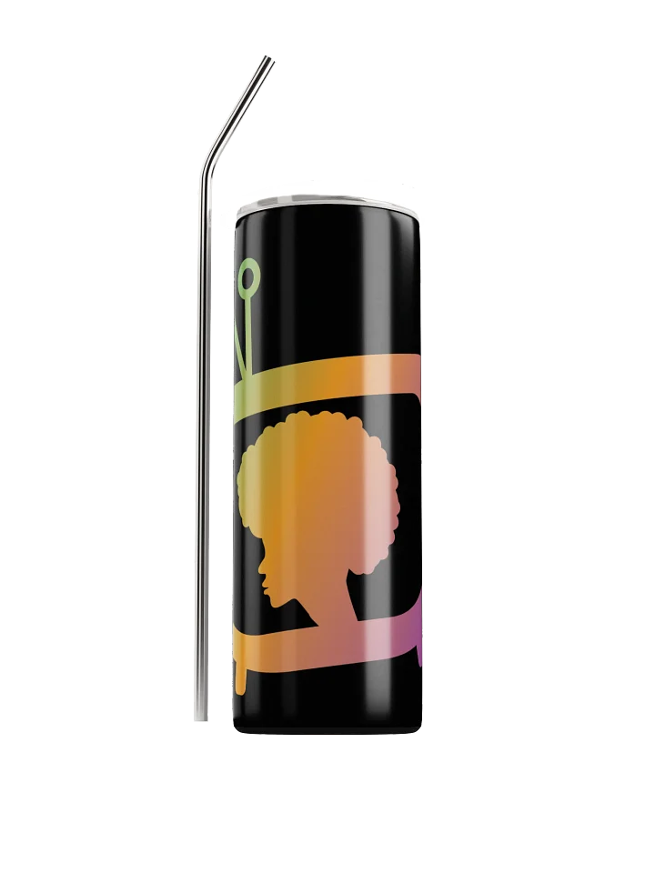 Throwback Repped Logo Cup with Straw product image (1)