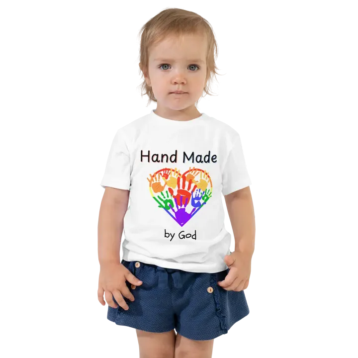 Hand Made by God Toddler T-Shirt product image (2)