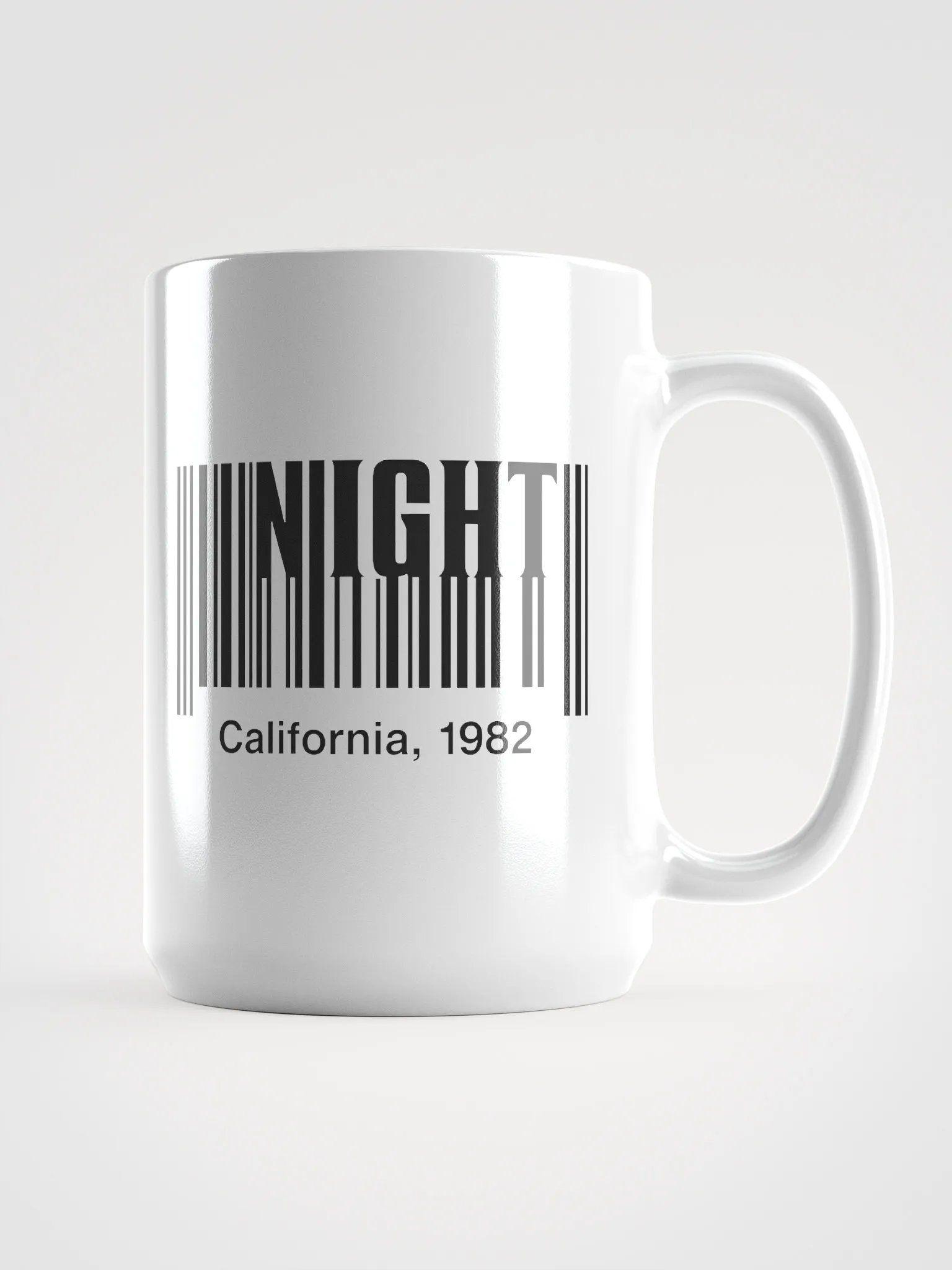 Knight '82 Barcode Mug product image (1)