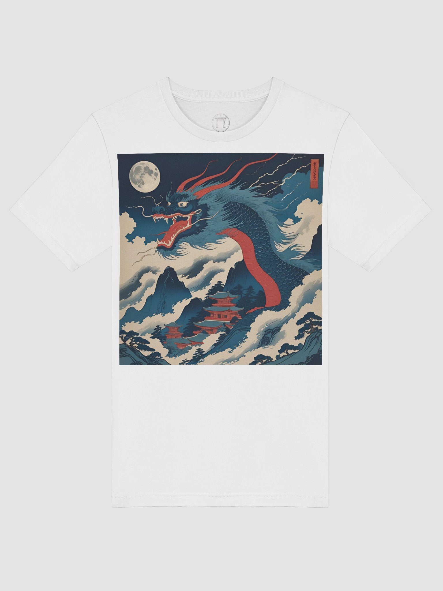 Ryoshin - Yoru no Ryū (Night Dragon), Ancient Ryū Collection, T-Shirt, Front Design product image (7)