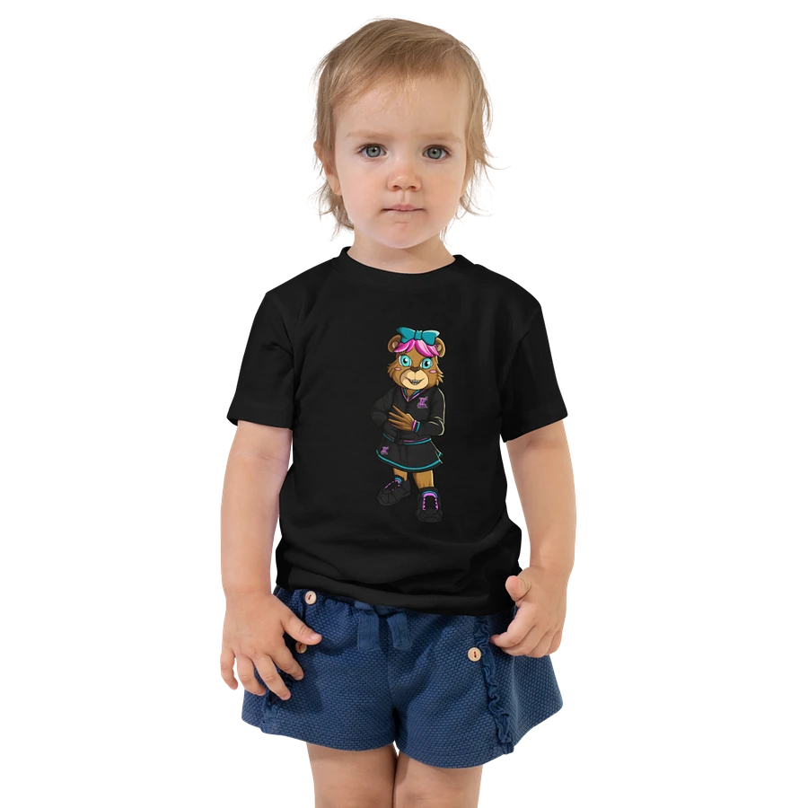 Standing Girl Bear Sitting Girl Bear Bella+Canvas Toddler T-Shirt product image (1)