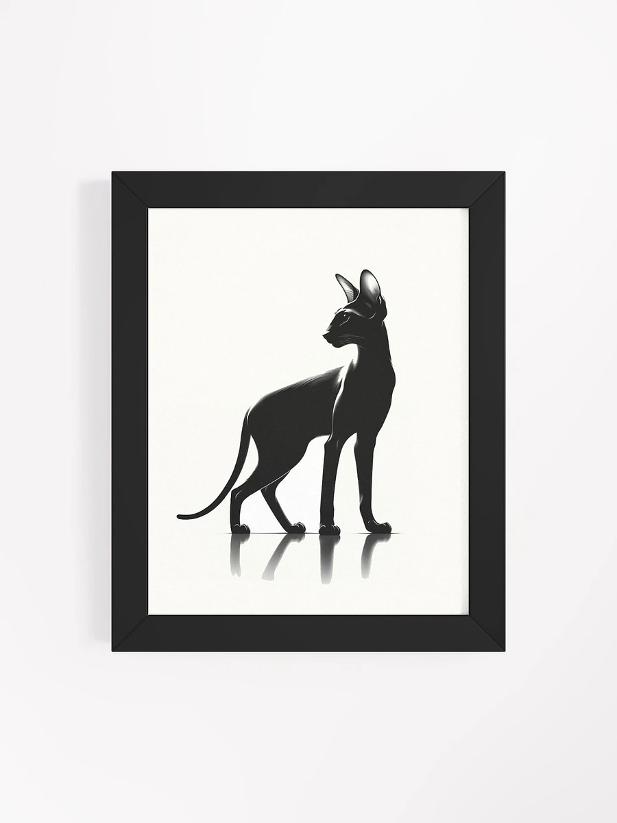 Framed High-Quality Matte Poster (in): Oriental Shorthair product image (129)