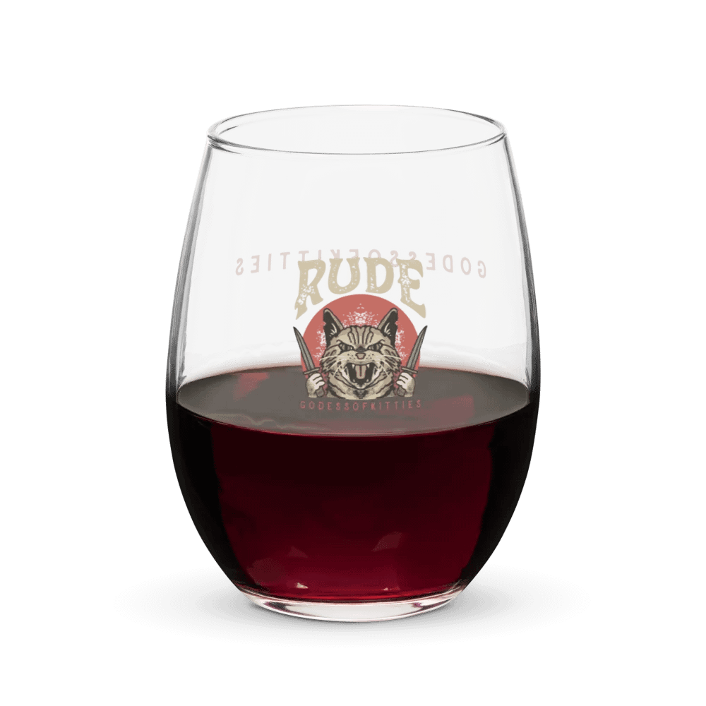 Rude Azula Wine Glass product image (7)