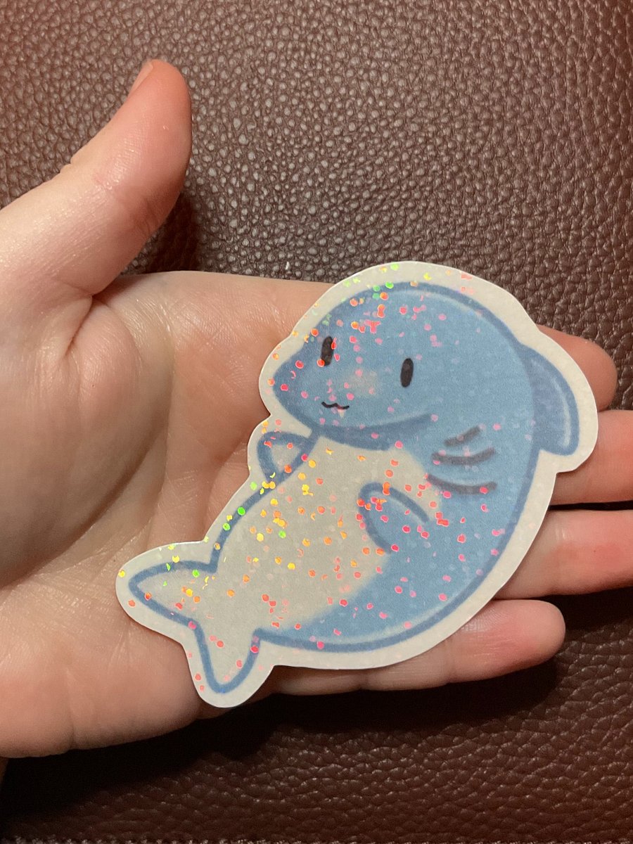 Kawaii Shark Sticker product image (4)