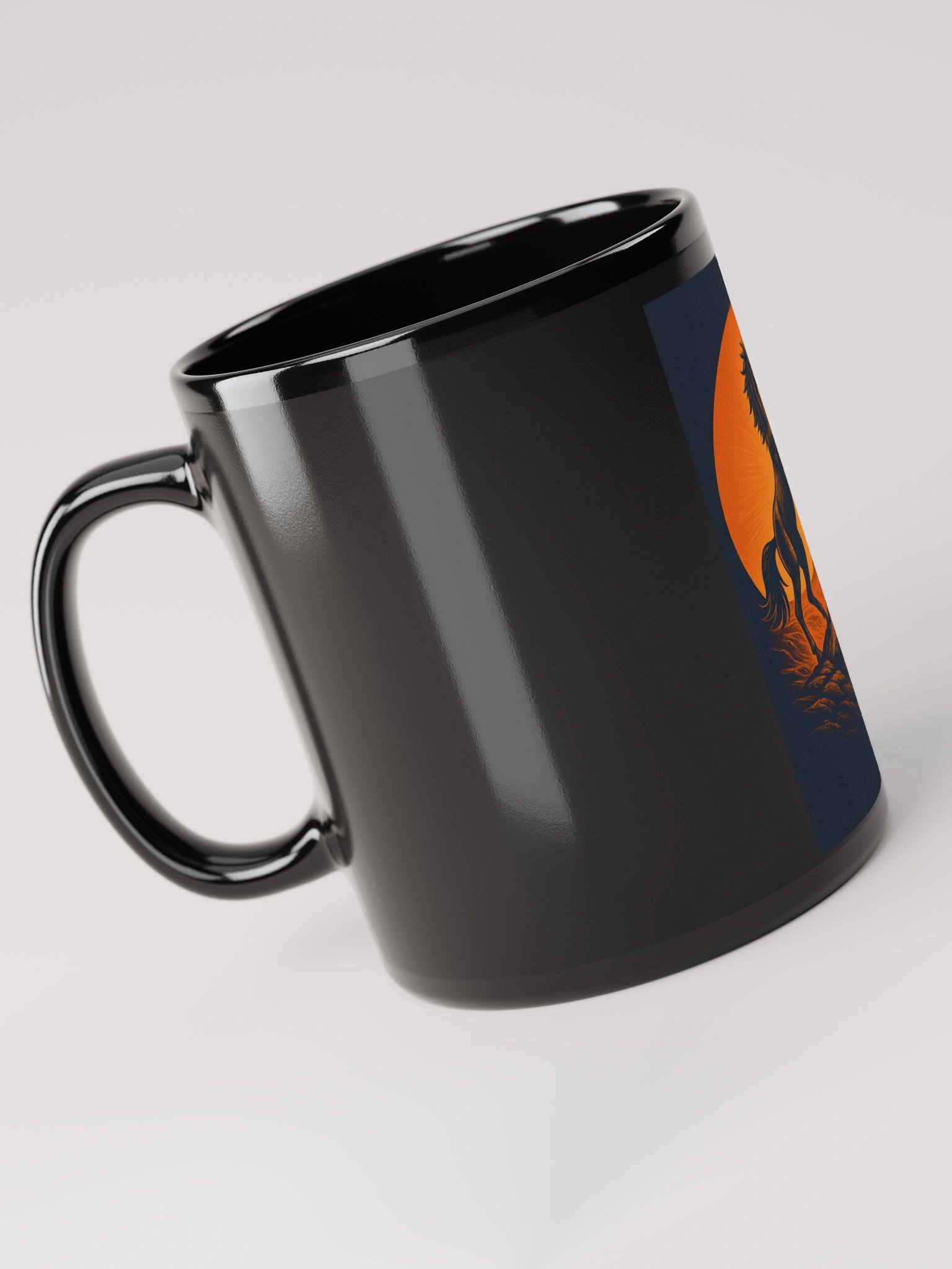 WILD HORSE IN SUNSET product image (5)