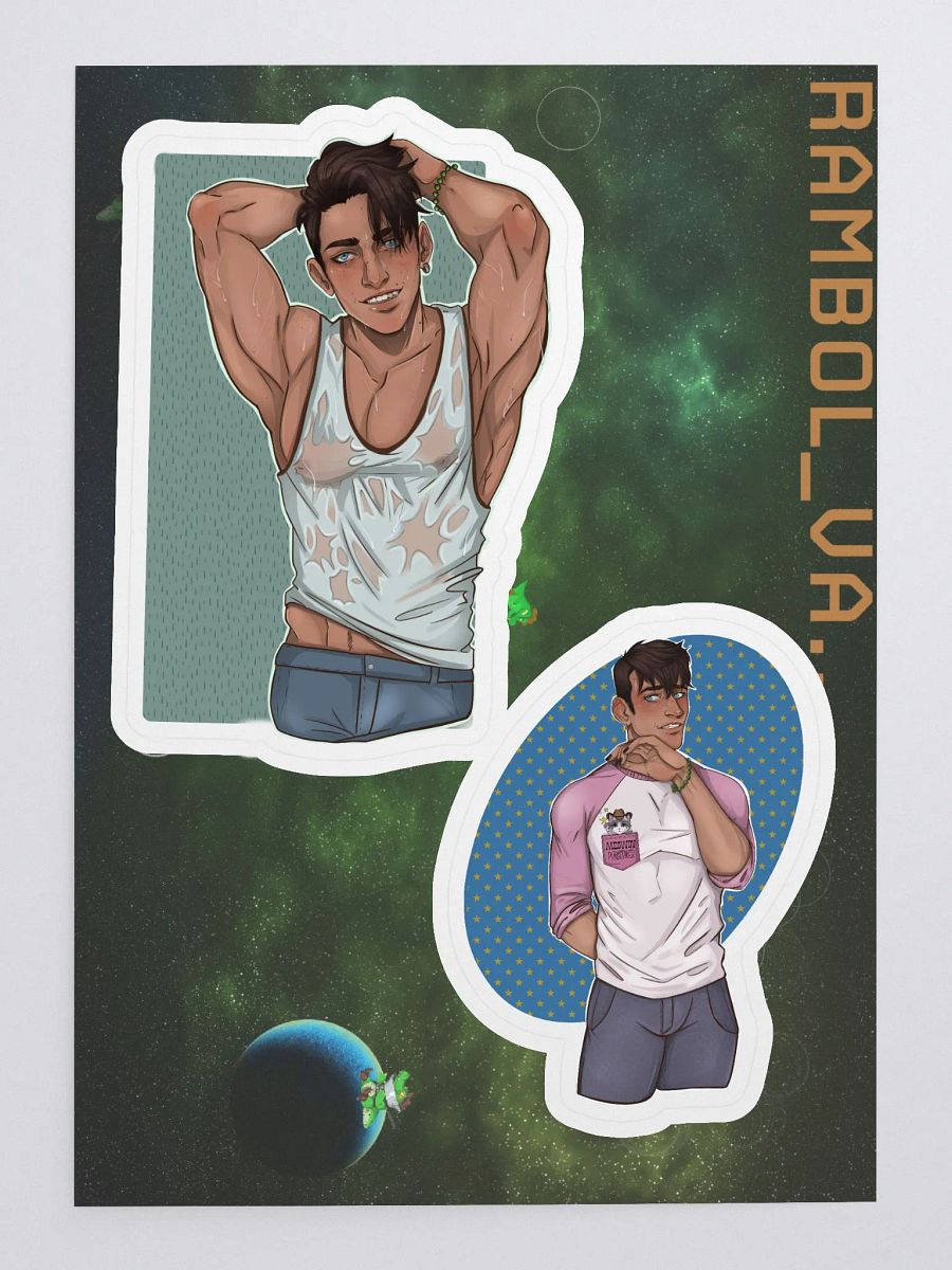 Gabe sticker sheet product image (3)