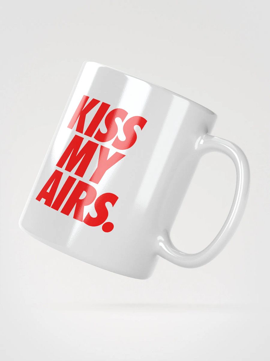 Kiss My Airs MUG - RED LOGO product image (4)